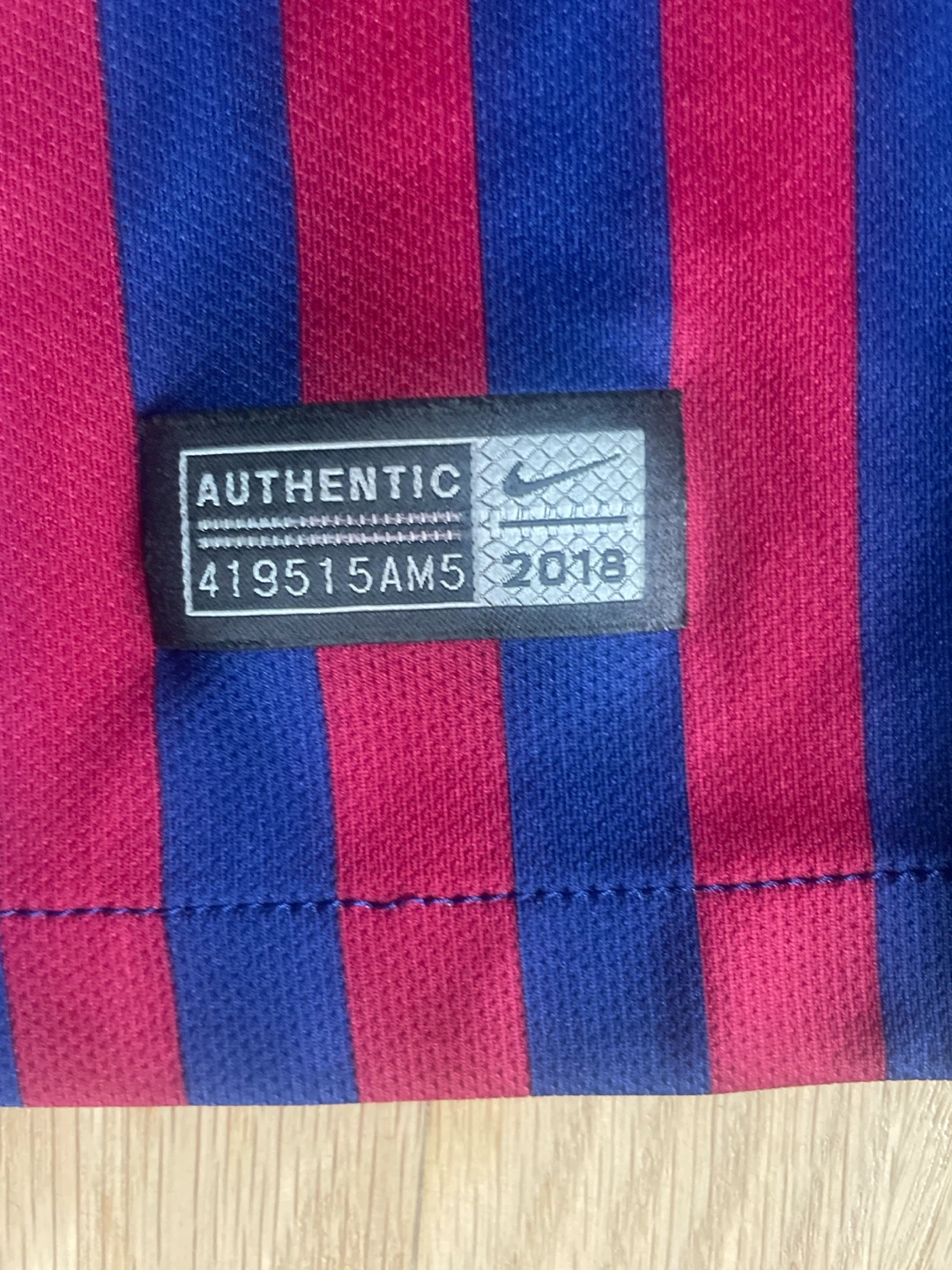 Authentic Barcelona 2018 Messi #10 Jersey - photo 4