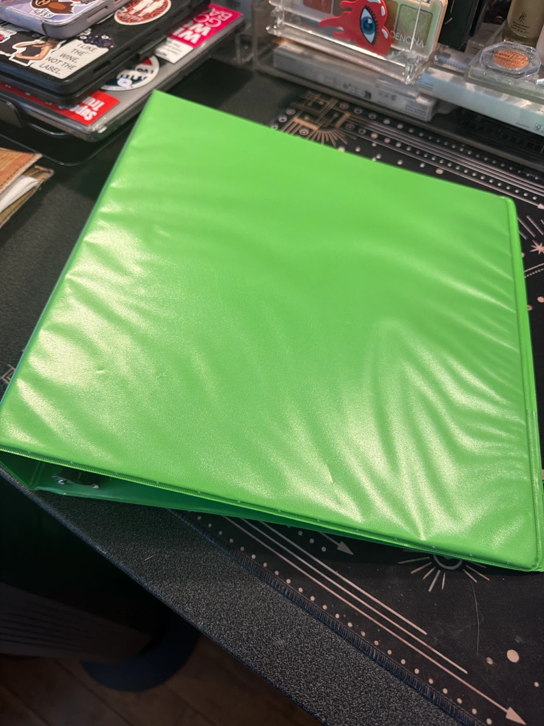 Green 3-Ring Binder