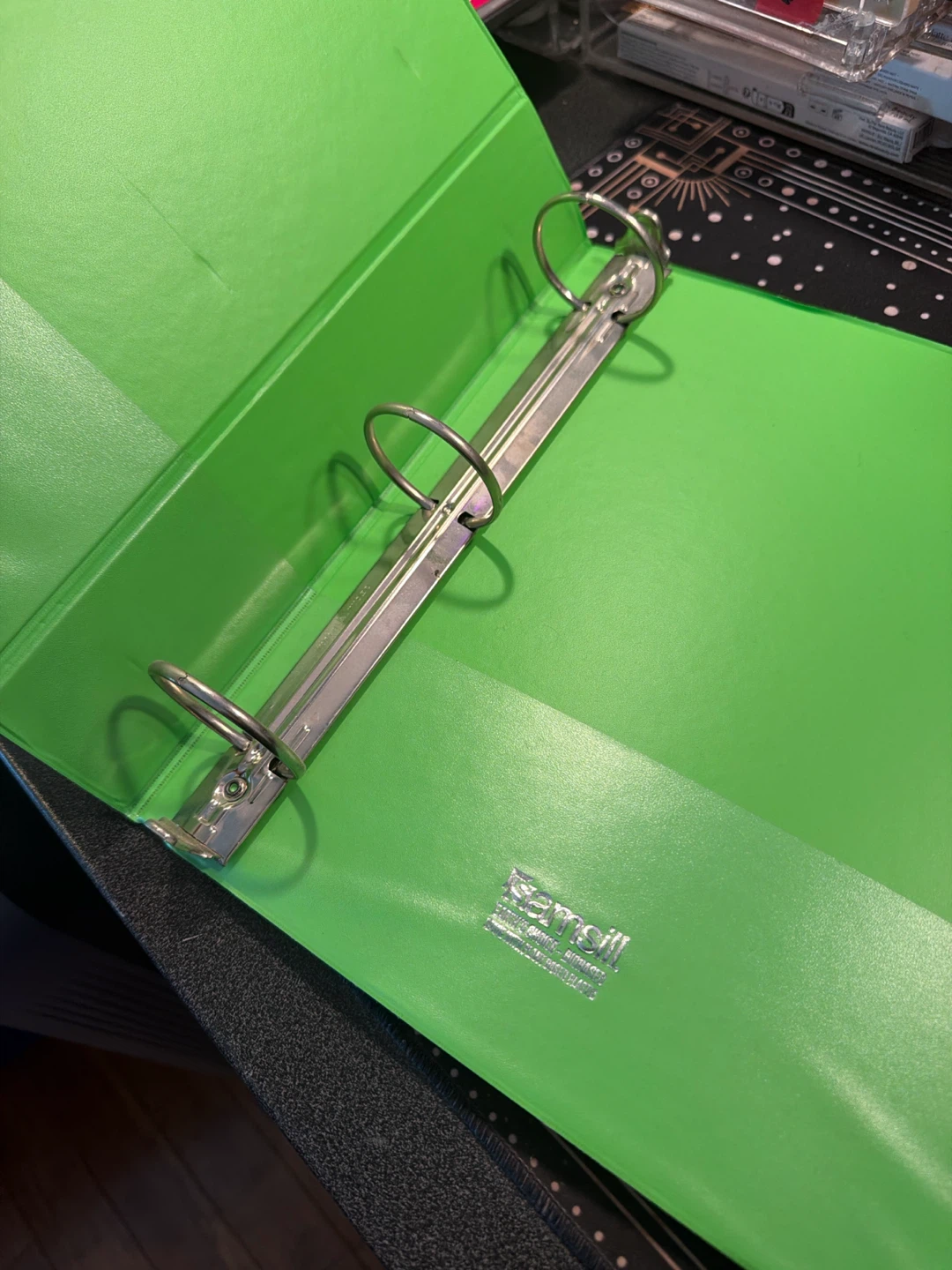 Green 3-Ring Binder - photo 2