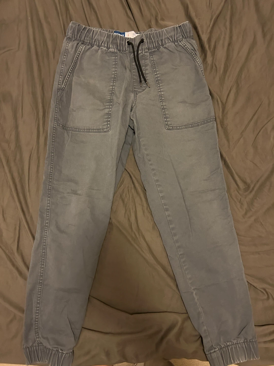 Old Navy Men Jogger Pants Grey  Size M - photo 2