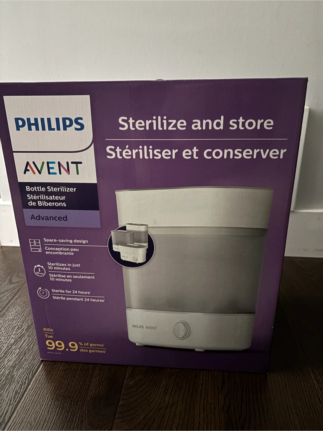 Philips Avent Bottle Sterilizer and Store