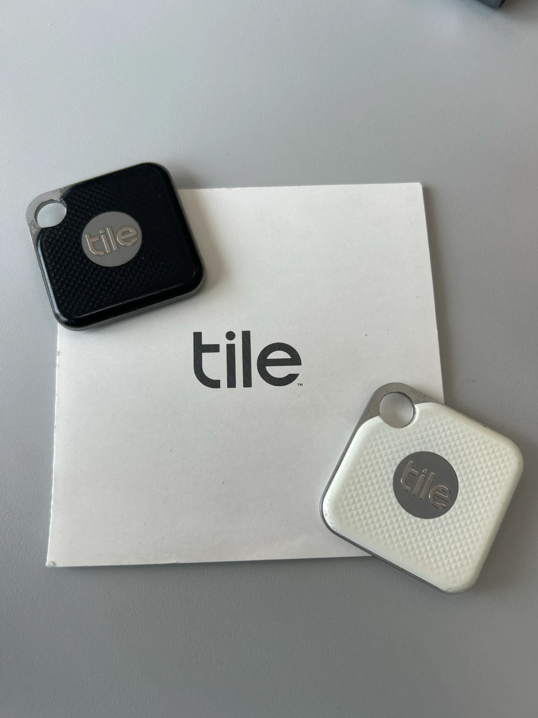 Tile Bluetooth Trackers - Black and White
