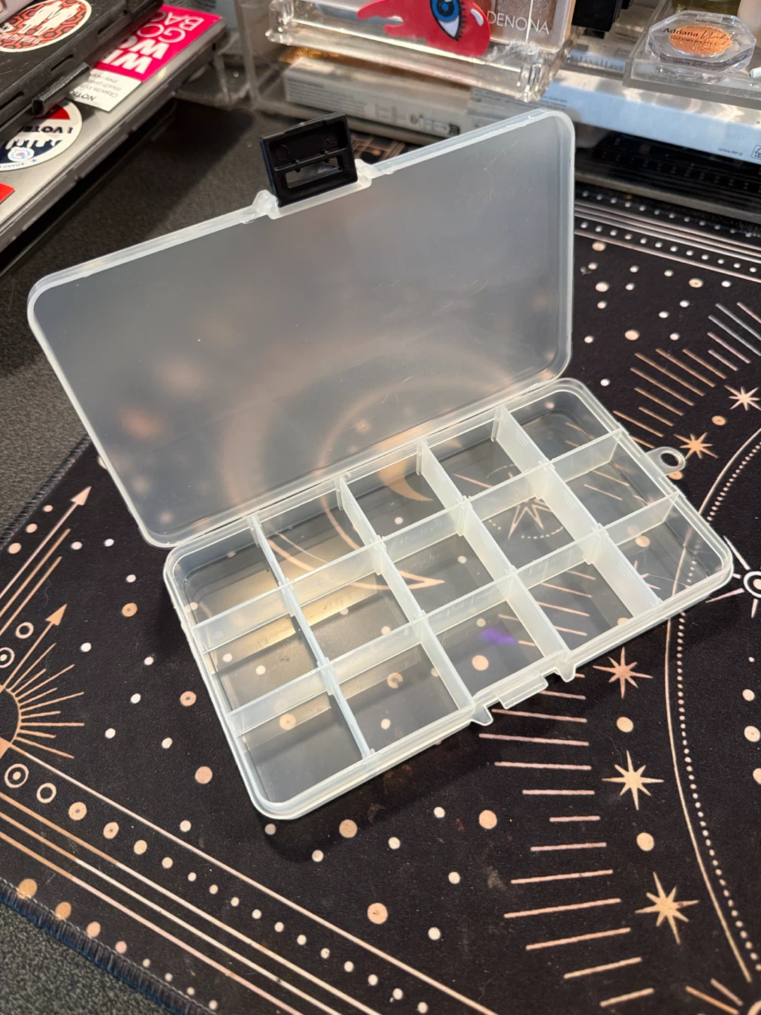 15-Compartment Plastic Storage Box (2 pieces) - photo 2