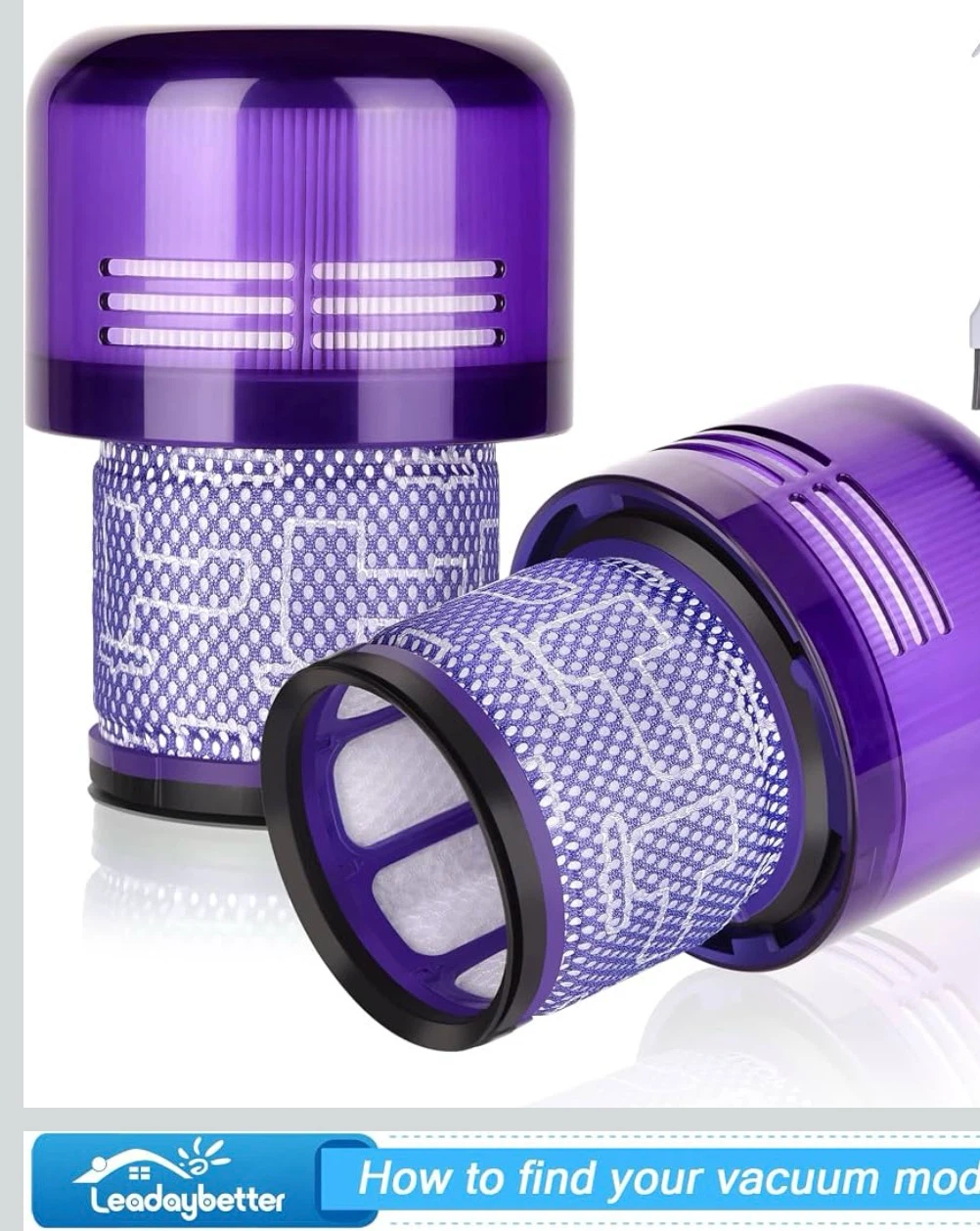 Leadybetter Purple Vacuum Filter for Dyson V11/V15 - photo 2
