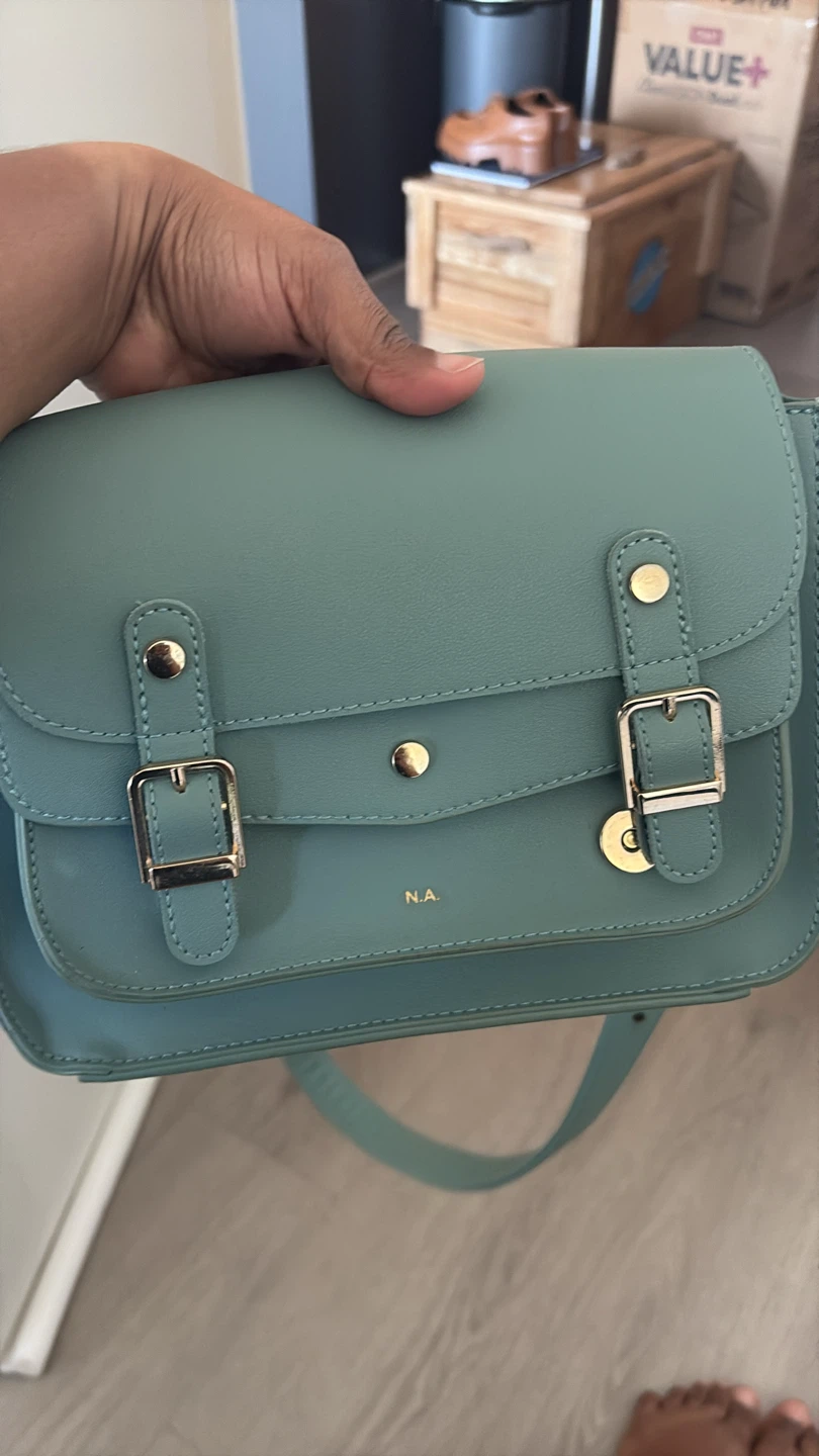 N.A. Teal Crossbody Bag