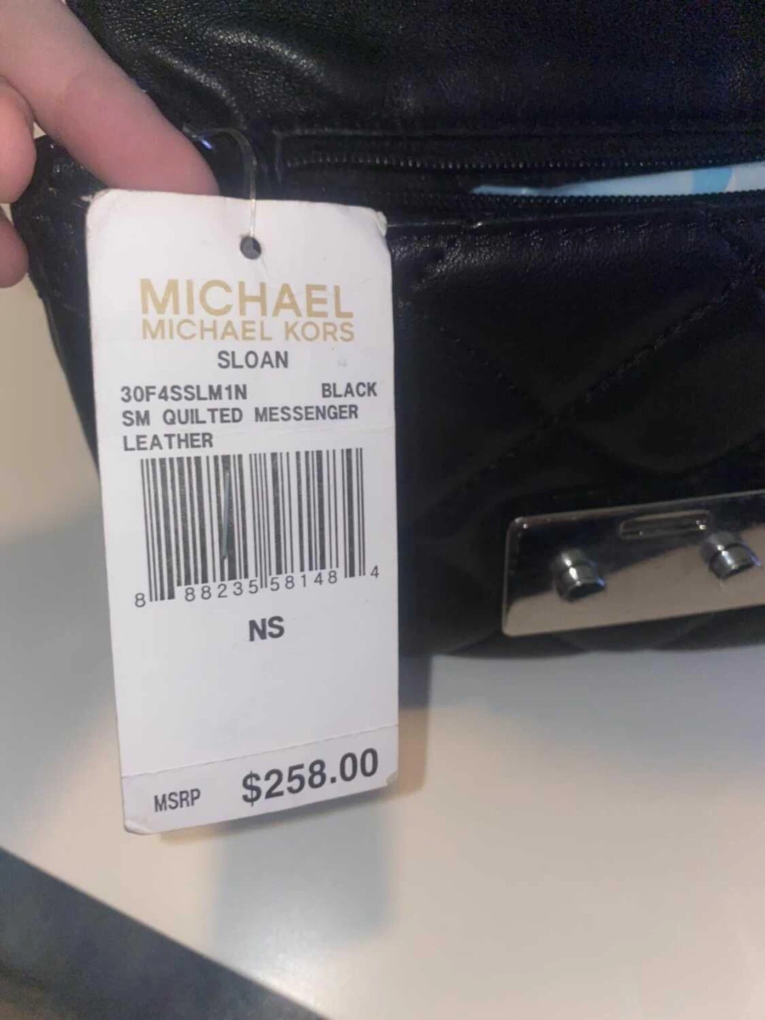 Michael Kors Sloan Quilted Messenger Bag - Black - photo 2