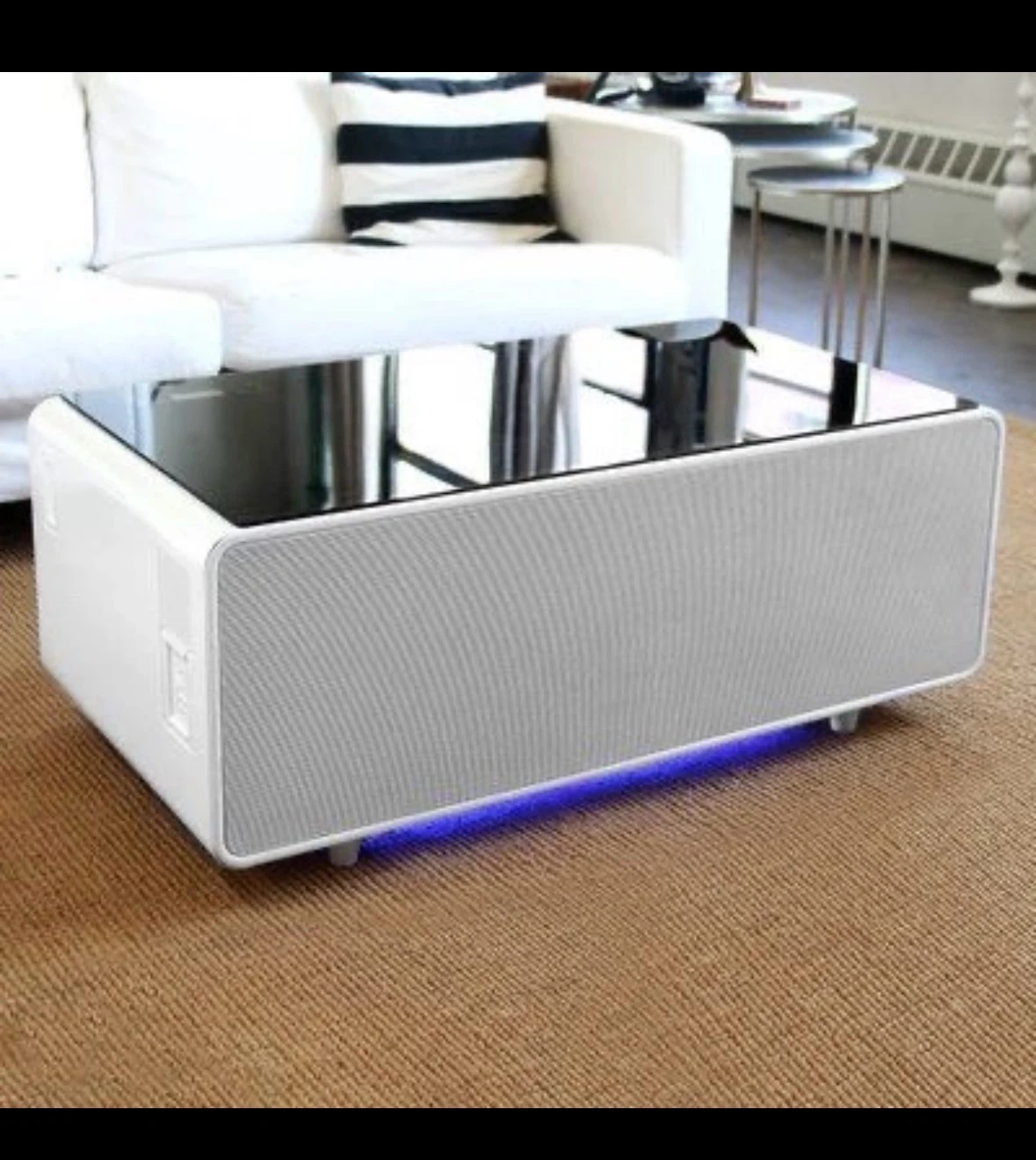 Sobro Smart Coffee Table with Refrigerator and Bluetooth Speaker - photo 3