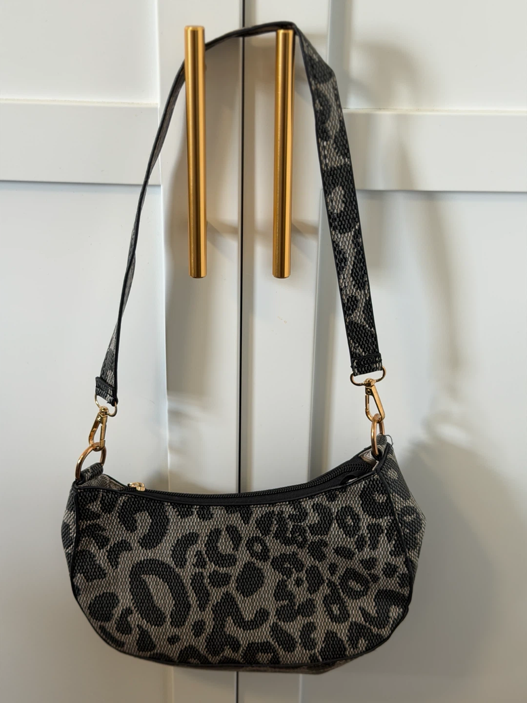 Leopard Print Shoulder Bag