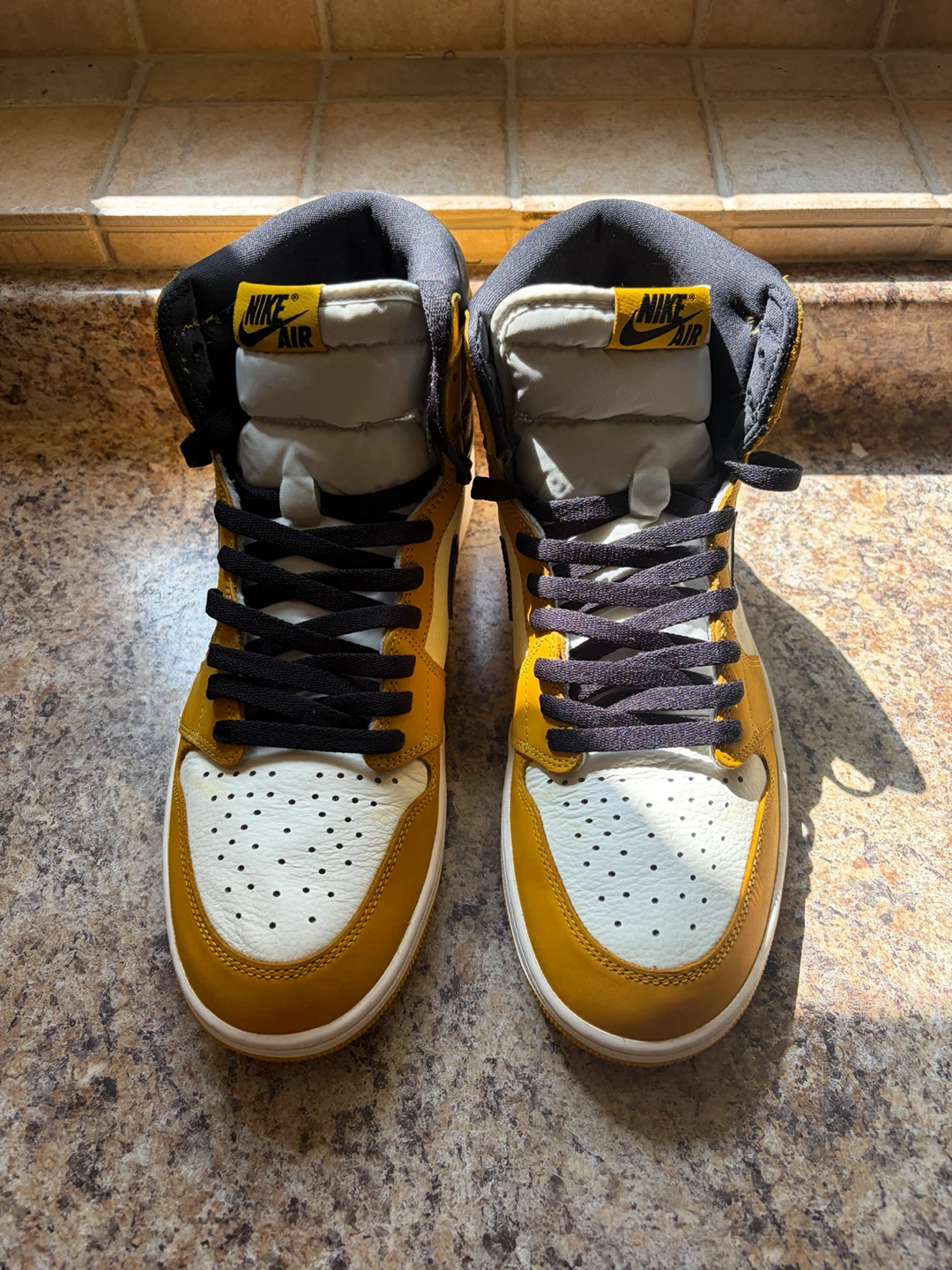 Nike Air Jordan 1 Mid Yellow Ochre - photo 4
