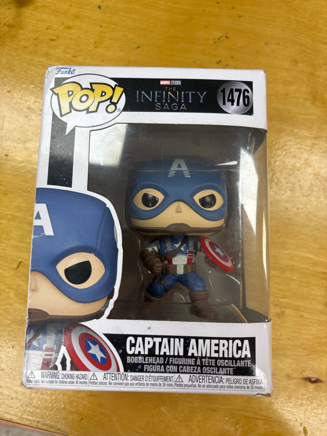 Funko Pop Captain America Infinity Saga 1476 Marvel Vinyl Figure