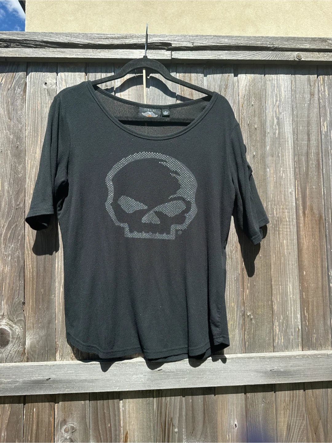 Harley-Davidson Women's Black Skull T-Shirt