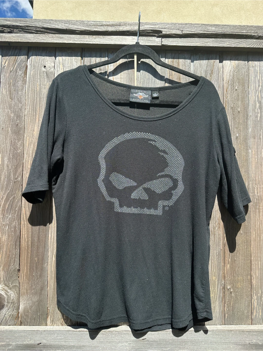 Harley-Davidson Women's Black Skull T-Shirt - photo 2