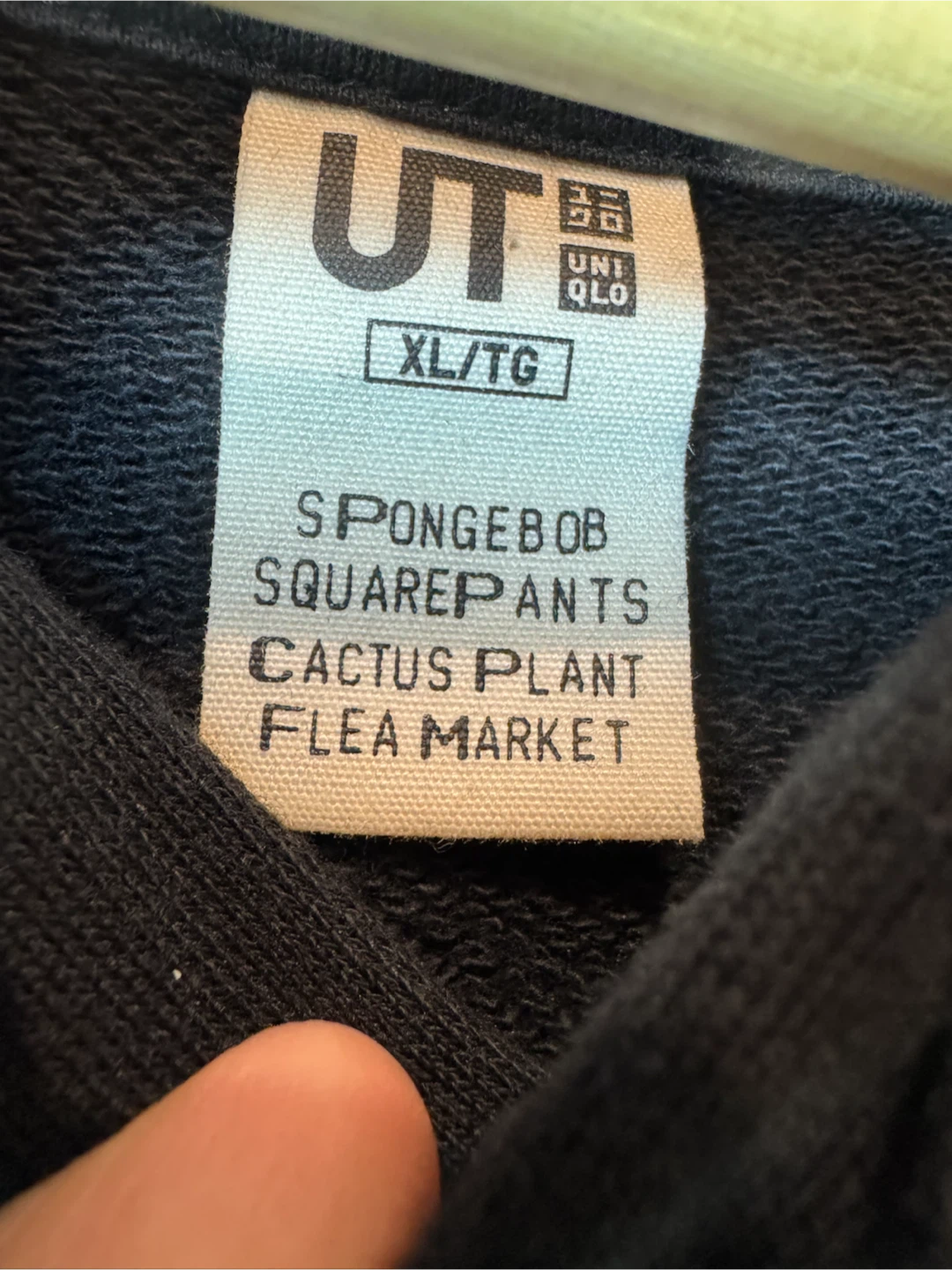 Uniqlo Cactus Plant Flea Market SpongeBob SquarePants Hoodie XL - photo 5