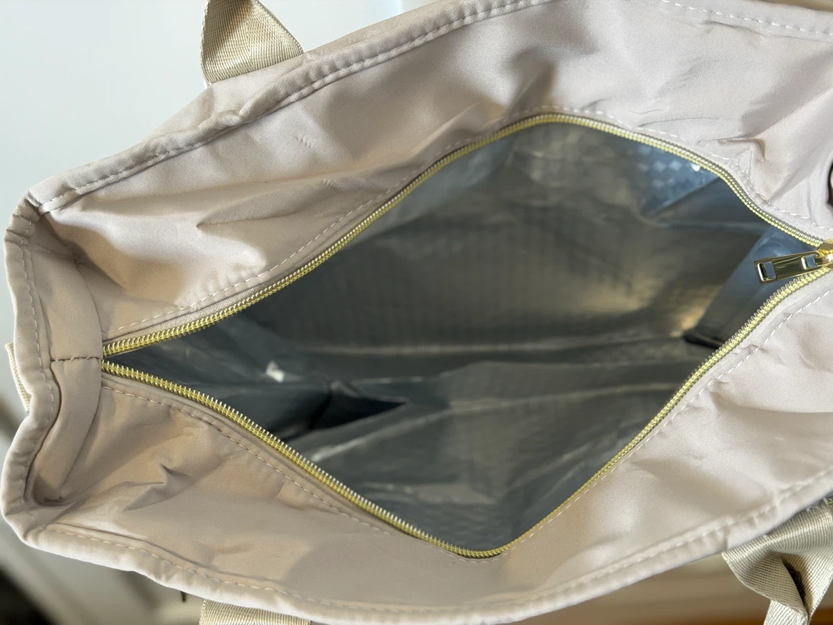 Beige Nylon Tote Bag - photo 2