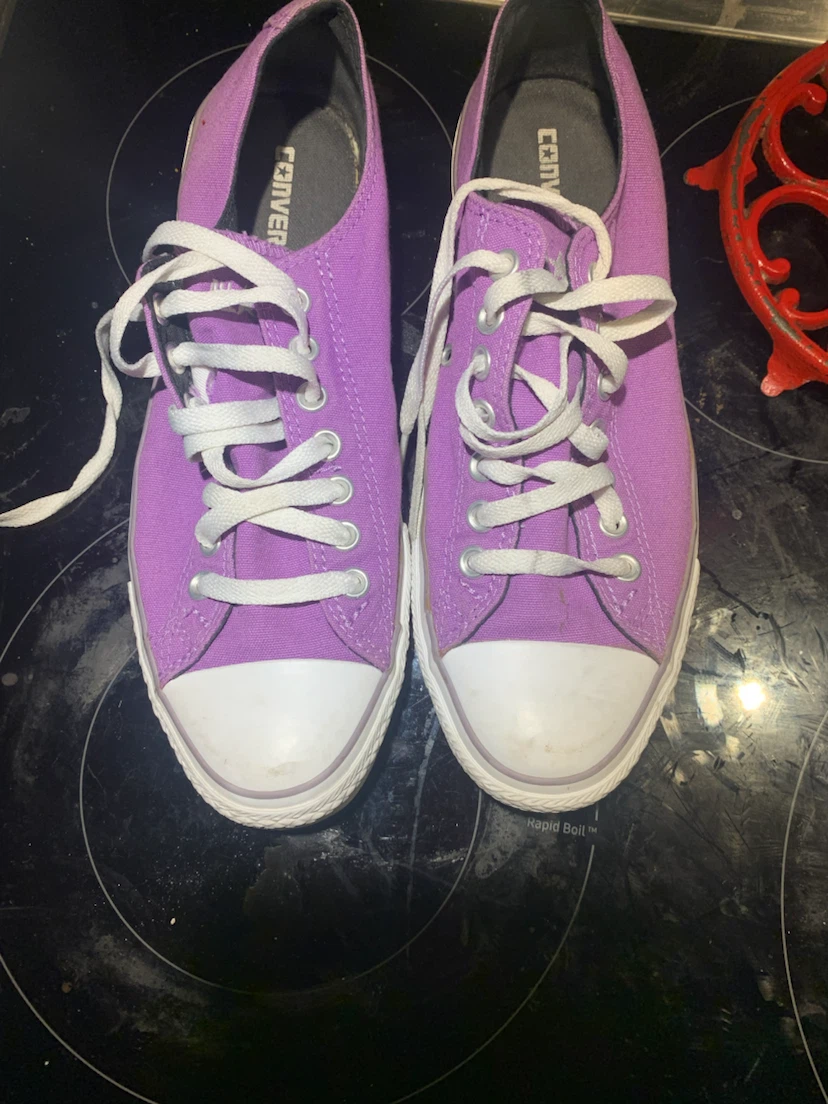Converse All Star Purple Sneakers