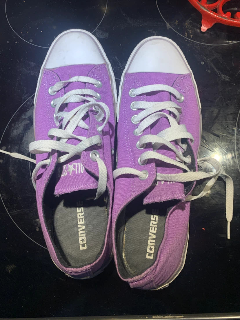 Converse All Star Purple Sneakers - photo 3