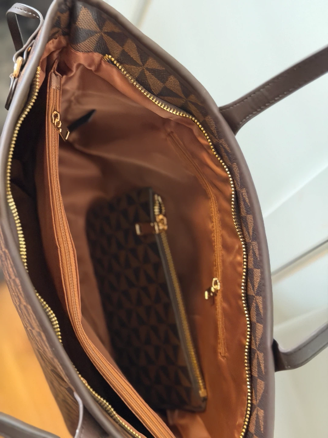 Brown Monogram Tote Bag - photo 2