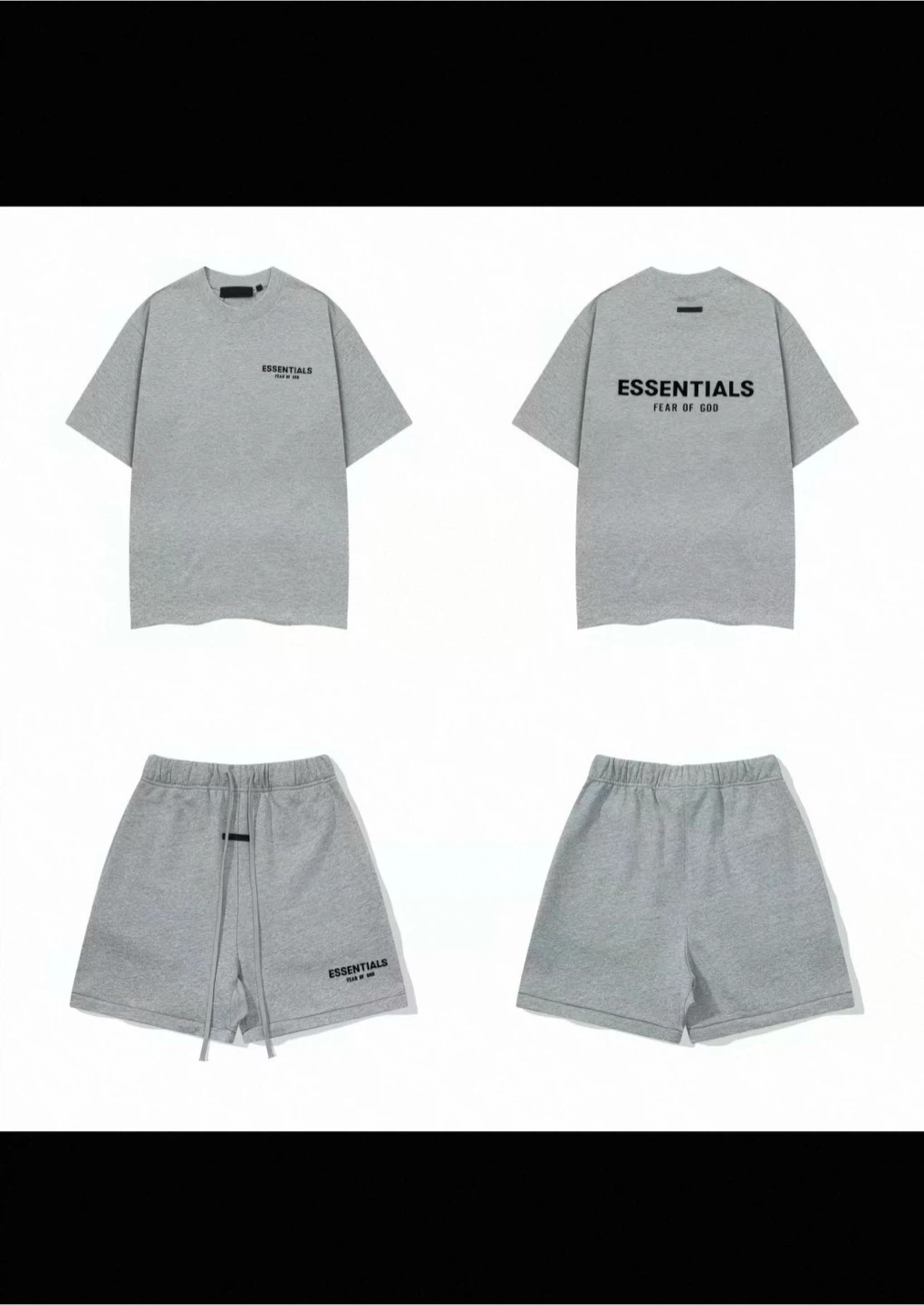 ESSENTIALS Fear of God T-Shirt and Shorts Set