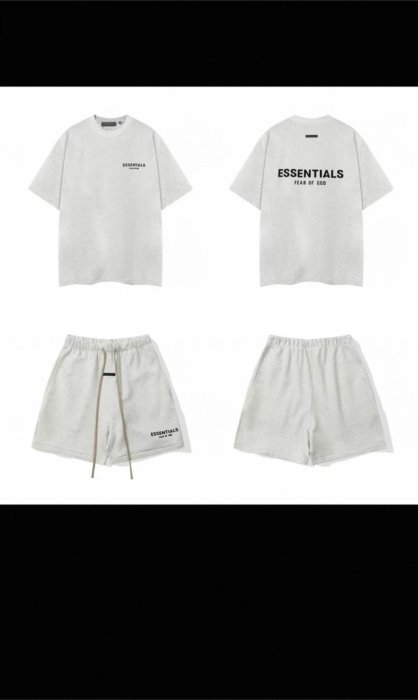 ESSENTIALS Fear of God T-Shirt and Shorts Set - photo 3