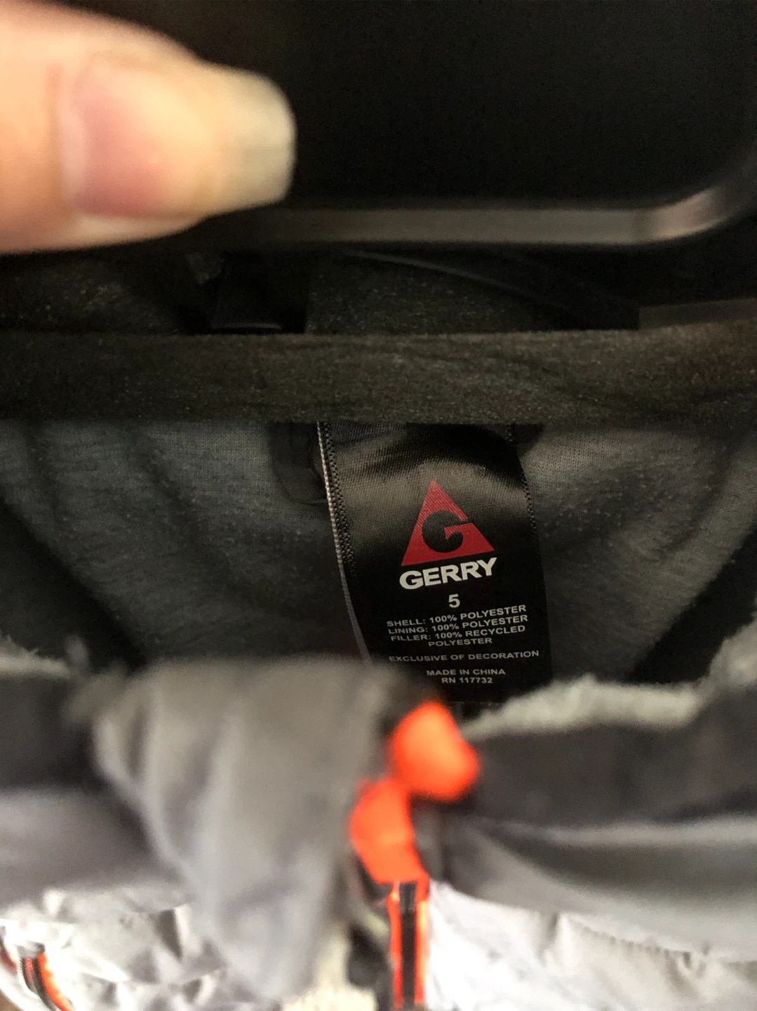 Gerry Kids Puffer Jacket Size 5 Blue or grey - photo 3