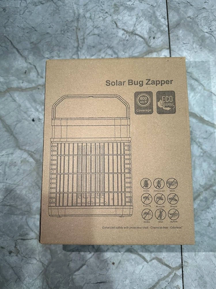 Solar Bug Zapper with USB Charging - photo 2