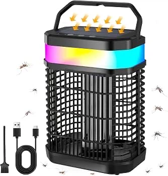 Solar Bug Zapper with USB Charging - photo 3