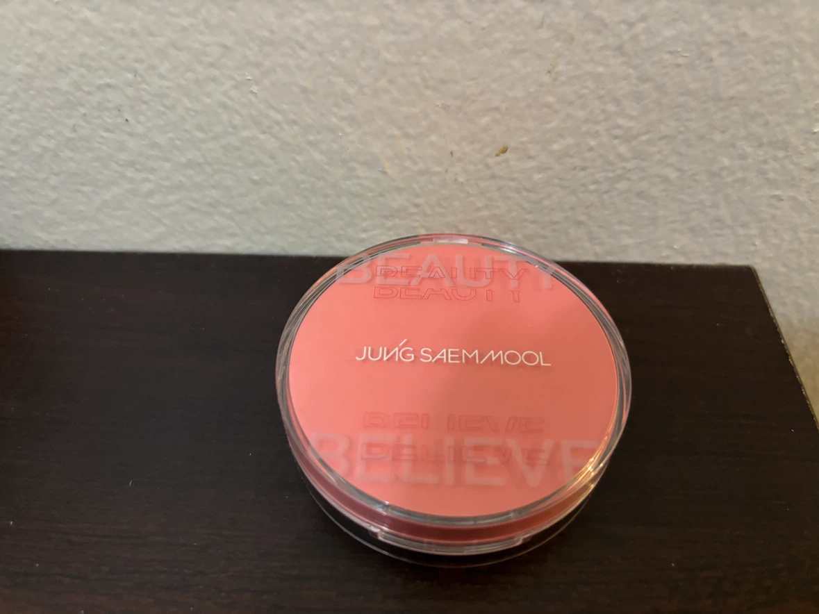 NEW-JUNG SAEM MOOL Artist Cushion Blusher #Coral Halo