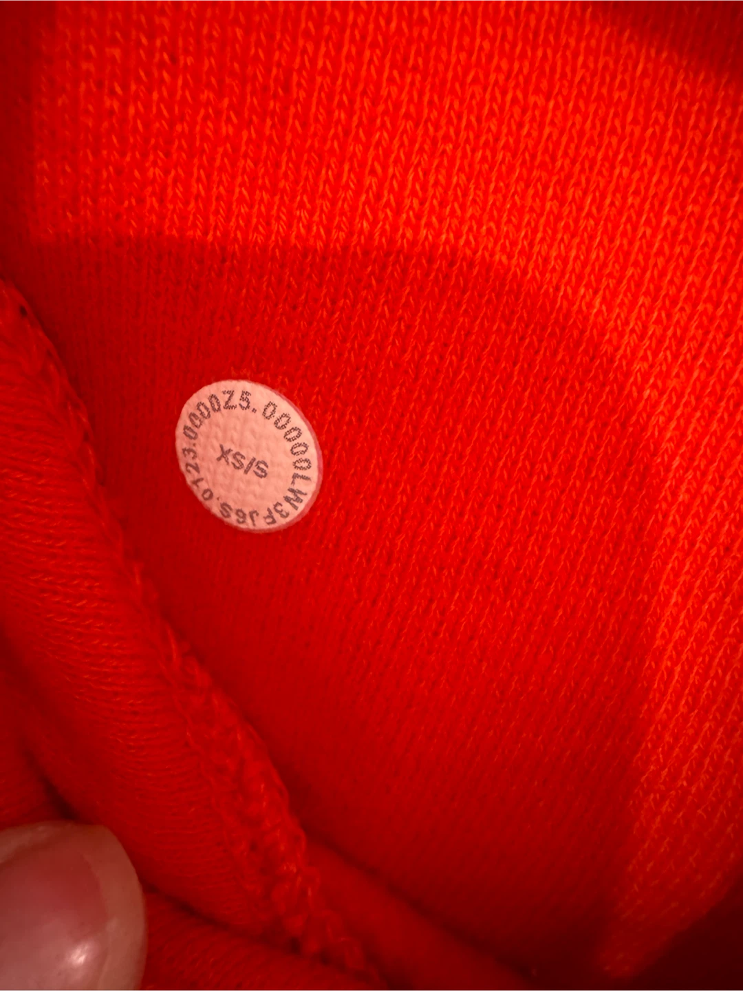 Lululemon Scuba Oversized Half Zip Hoodie Red Orange XS/S - photo 4