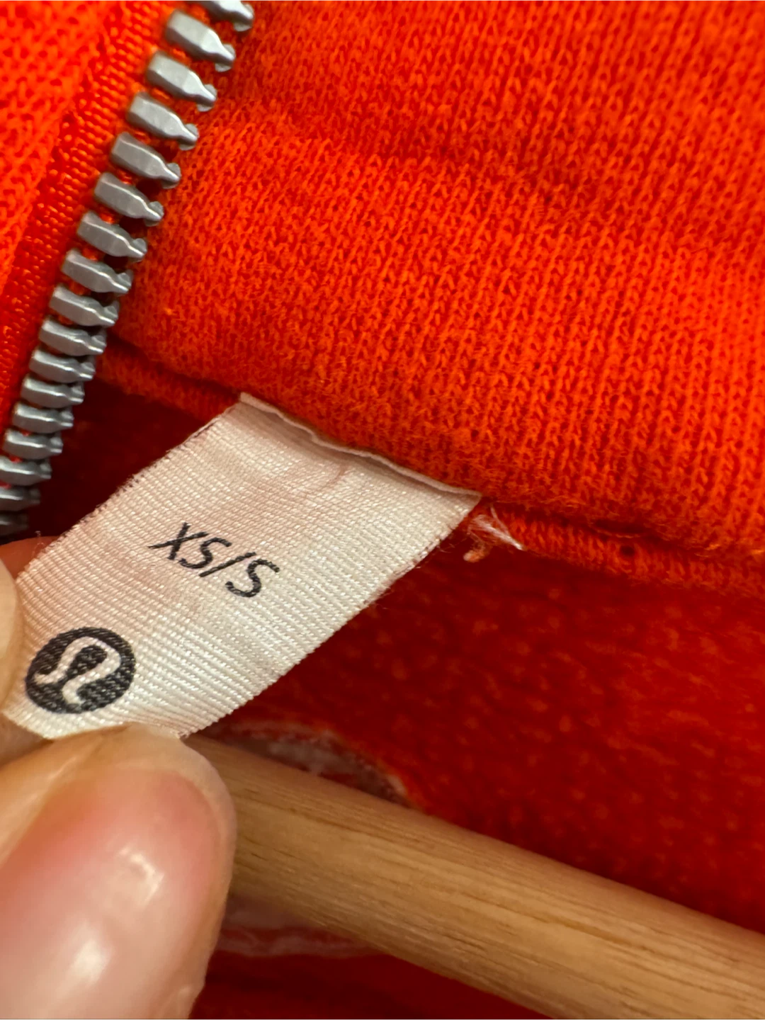 Lululemon Scuba Oversized Half Zip Hoodie Red Orange XS/S - photo 5