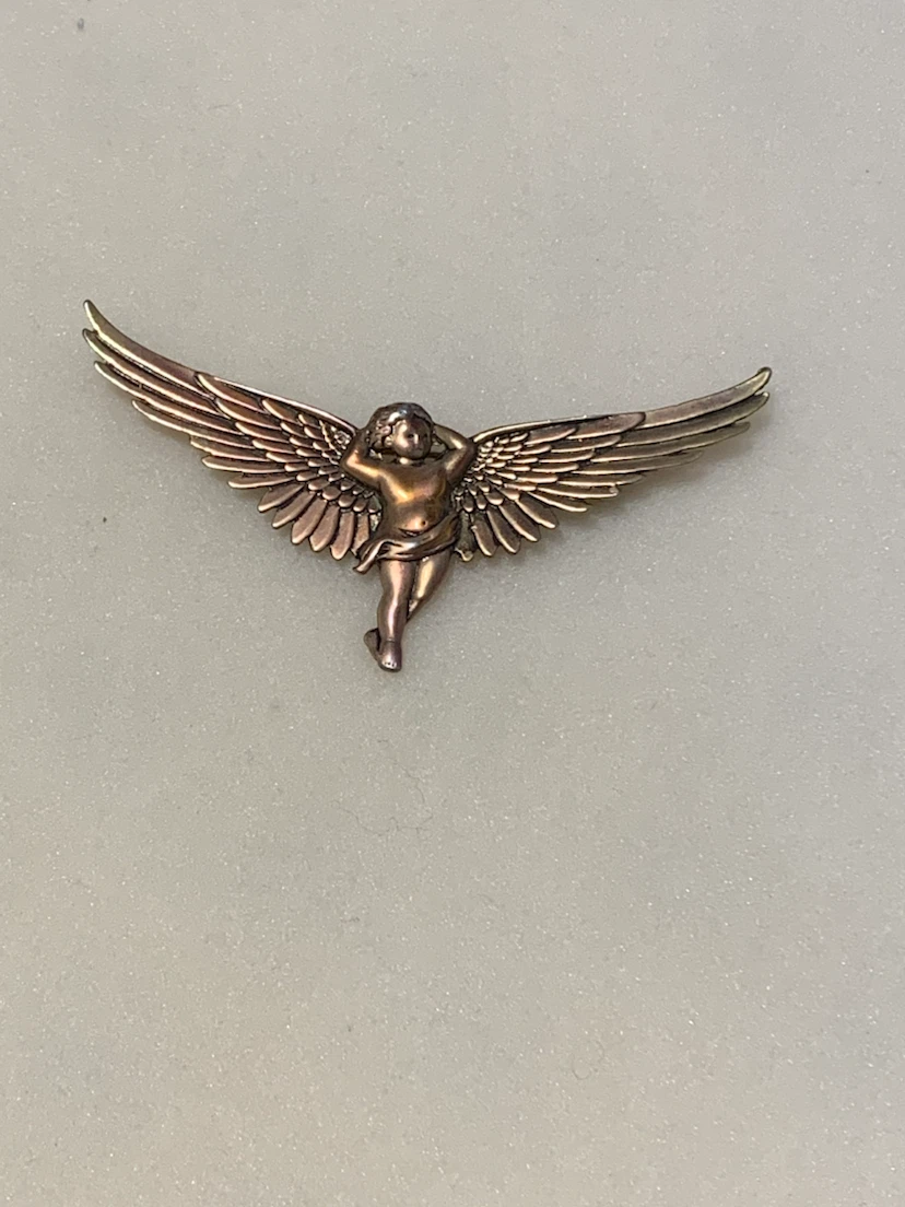 Vintage Angel Brooch