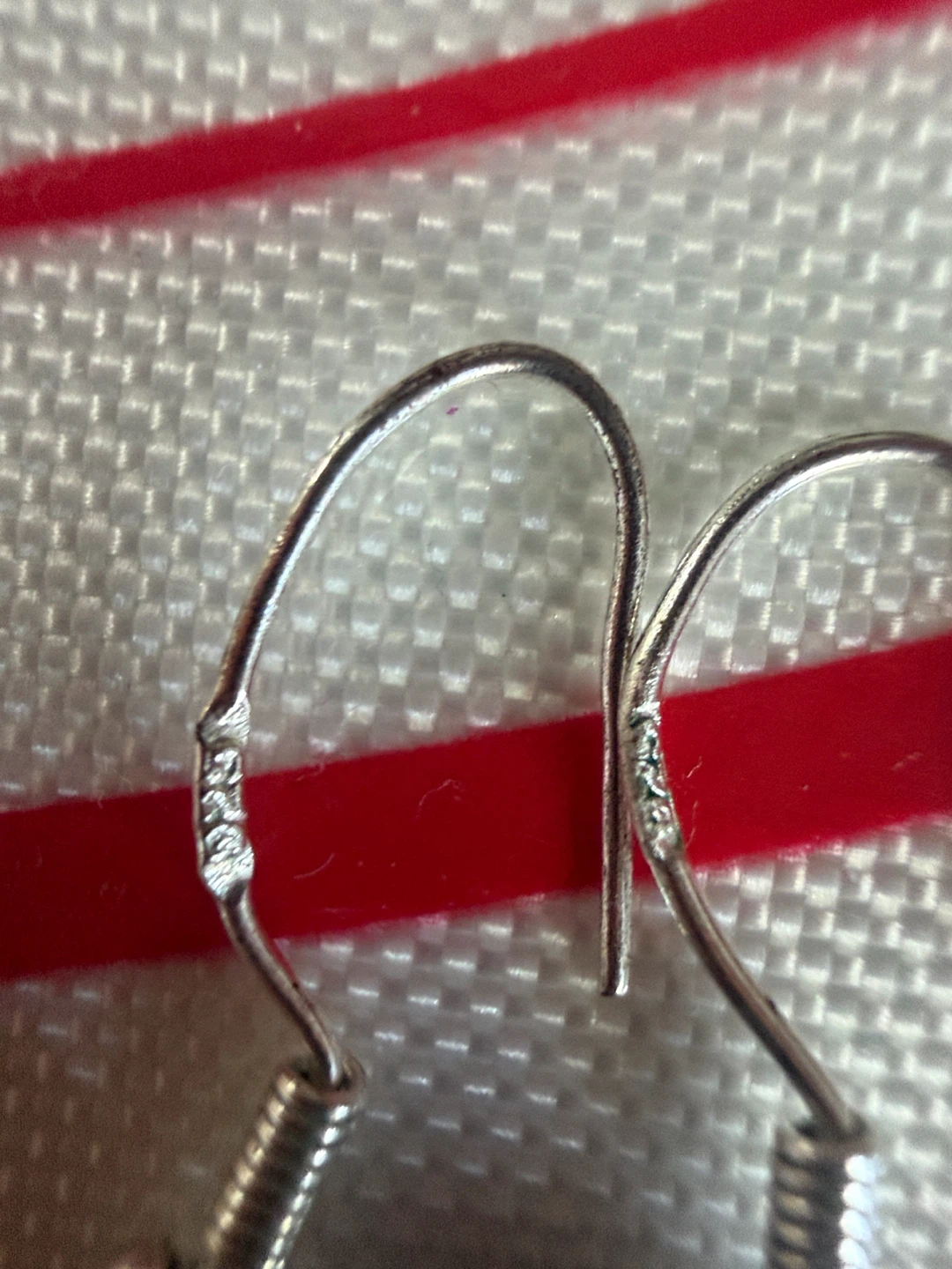 Genuine Blue Black Pearl Sterling Silver Dangle Earring - photo 3
