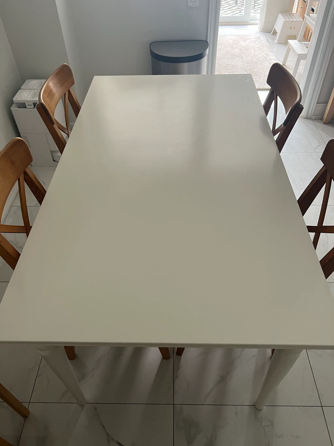 Extendable ikea table (Rosentorp table retails for $500) - photo 3