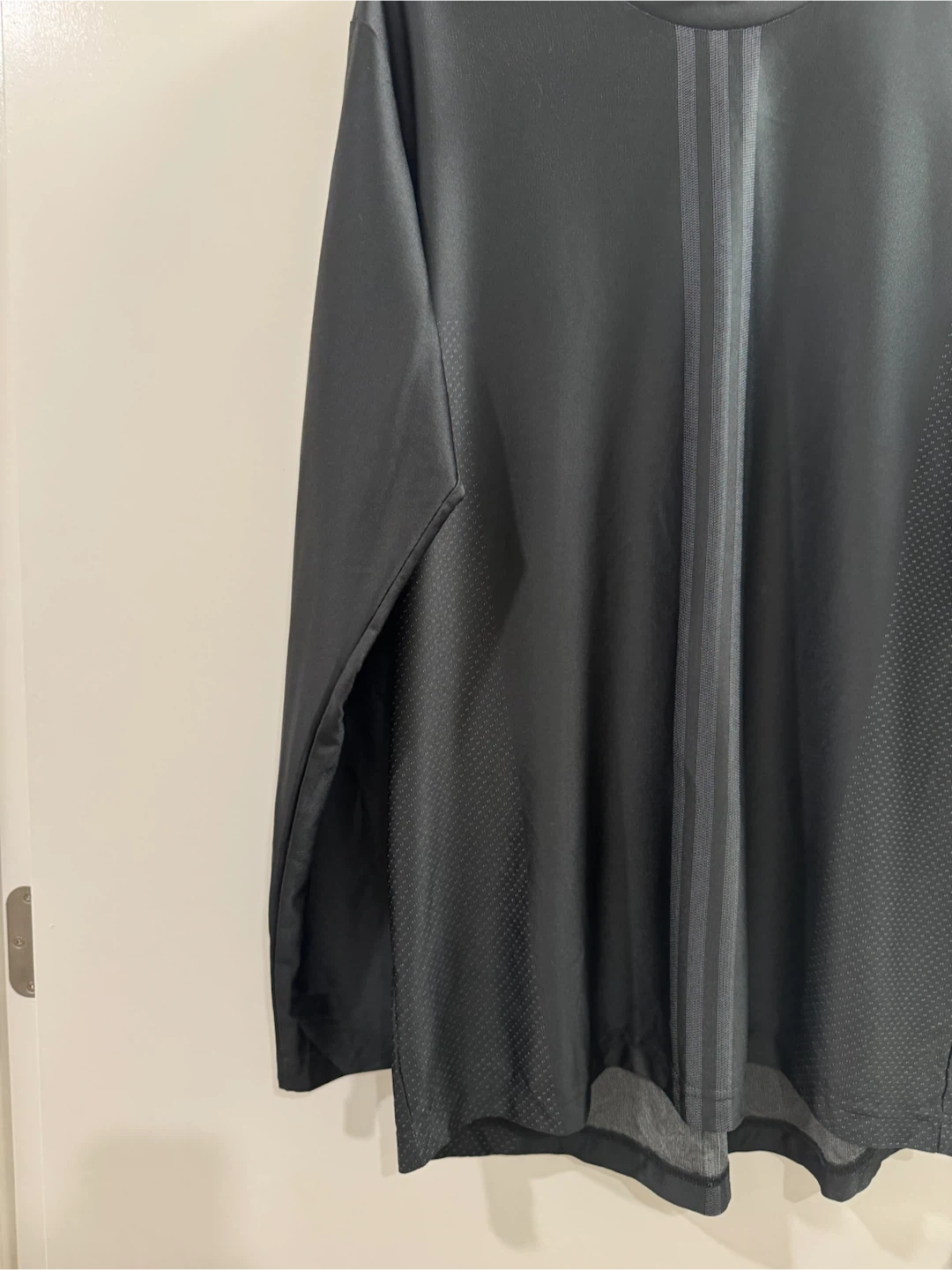 Adidas AeroReady Long Sleeve Shirt Men's L Black Reflective - photo 4