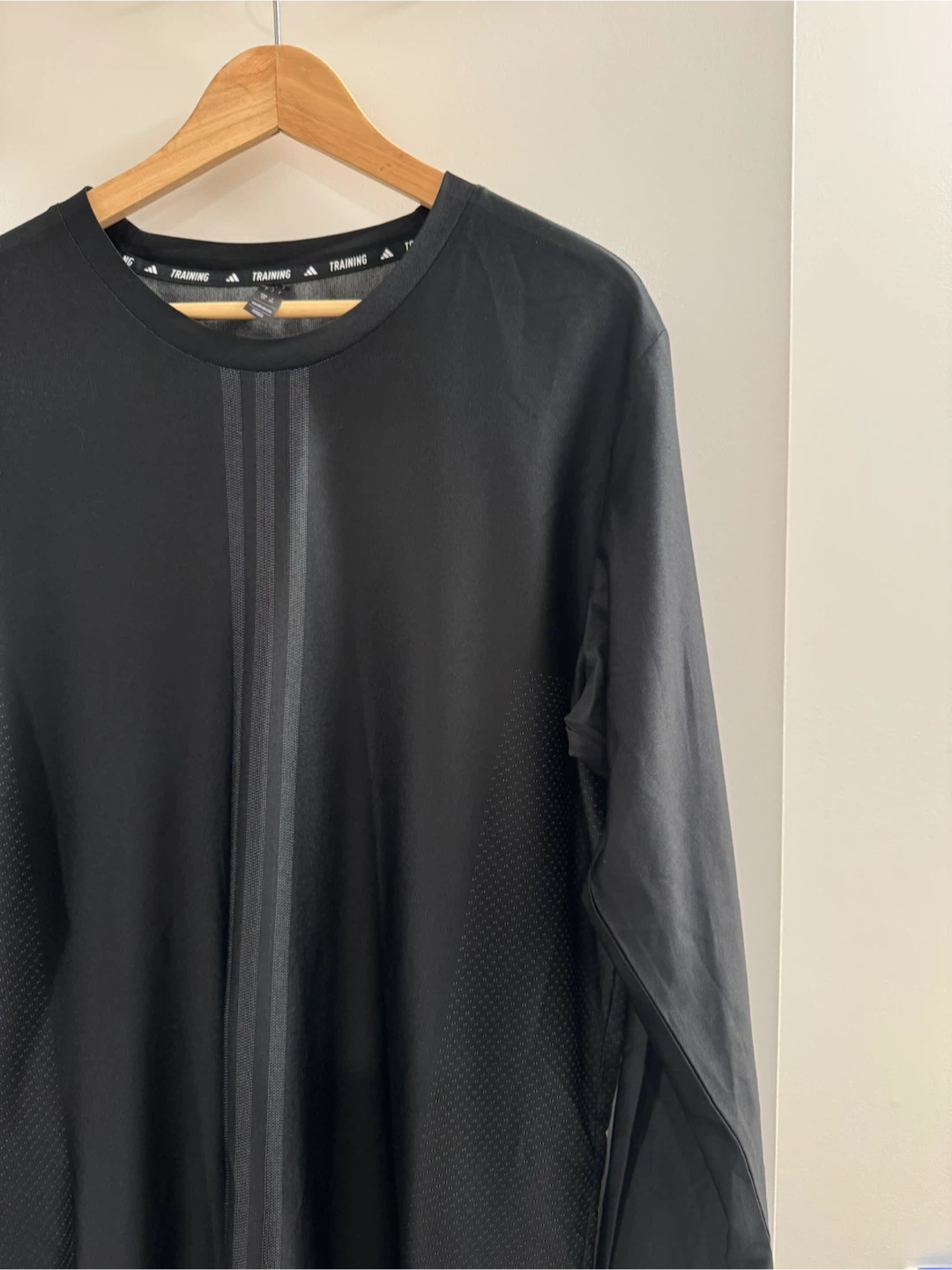 Adidas AeroReady Long Sleeve Shirt Men's L Black Reflective - photo 5
