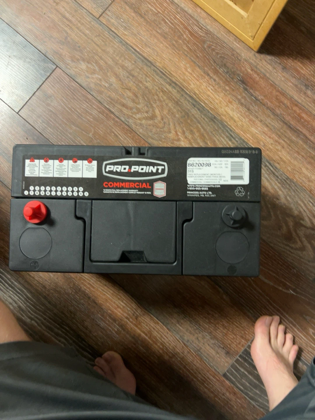 PRO-POINT COMMERCIAL Automotive Battery 8620098