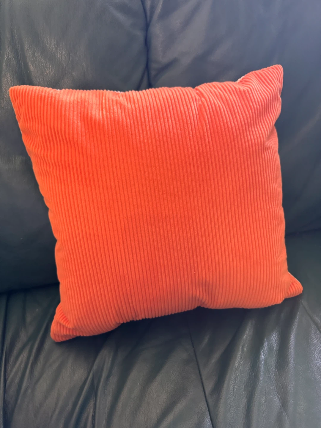 Room Essentials Toss Pillow - Orange and pink. Doble side