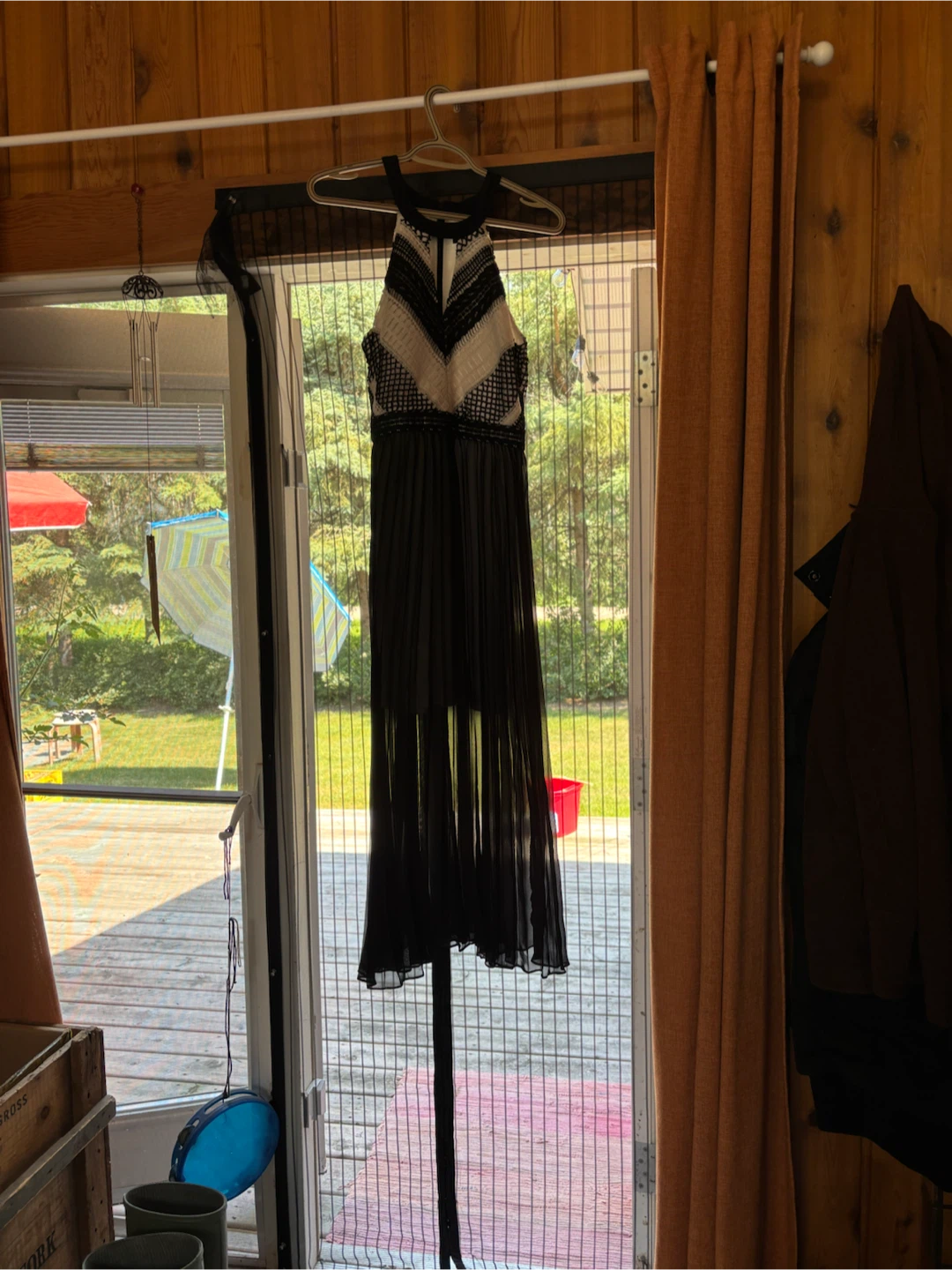 Guess Black Pleated Maxi Dress - photo 3