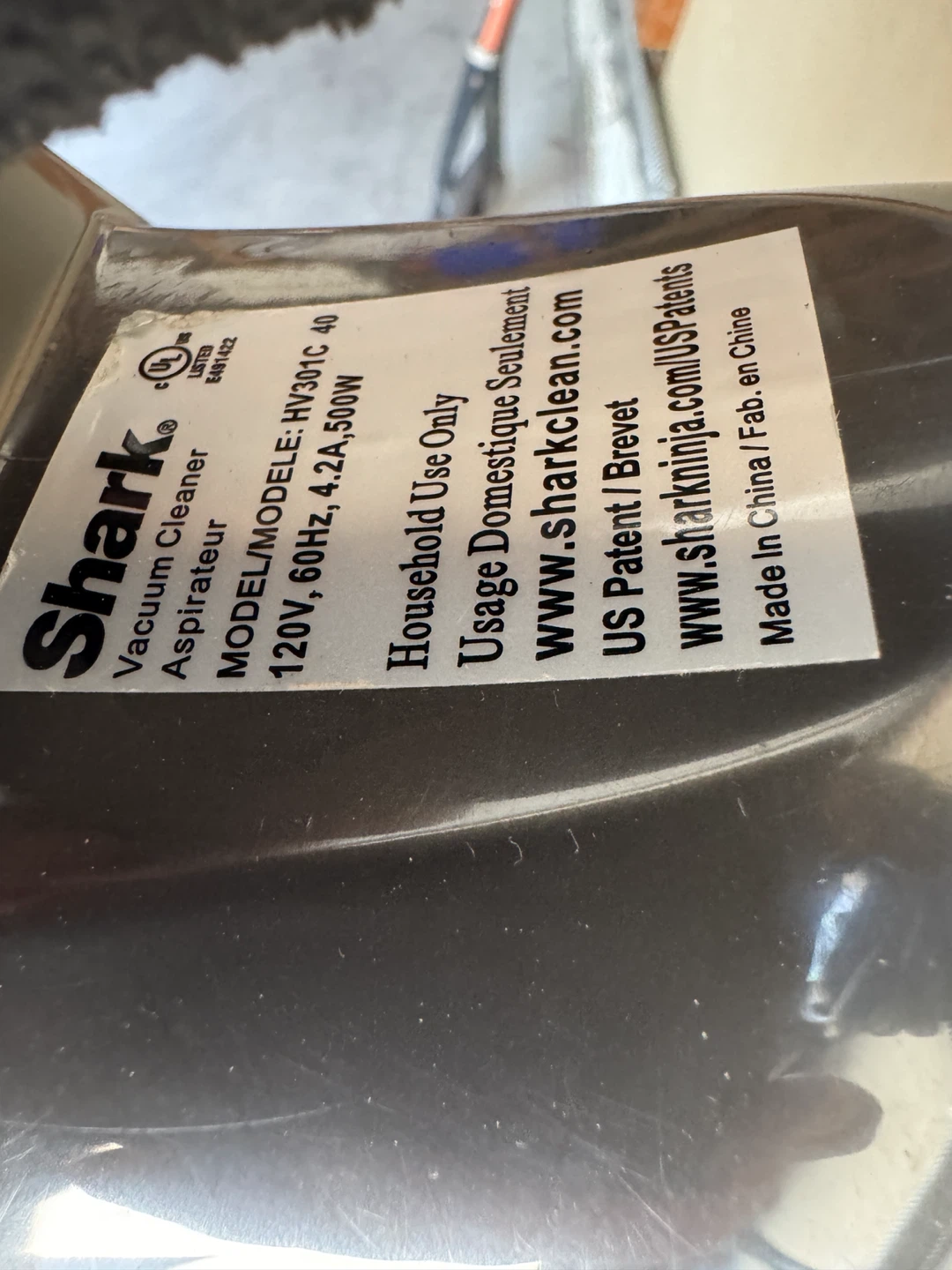 Shark Rocket Vacuum Cleaner HV301C - photo 4