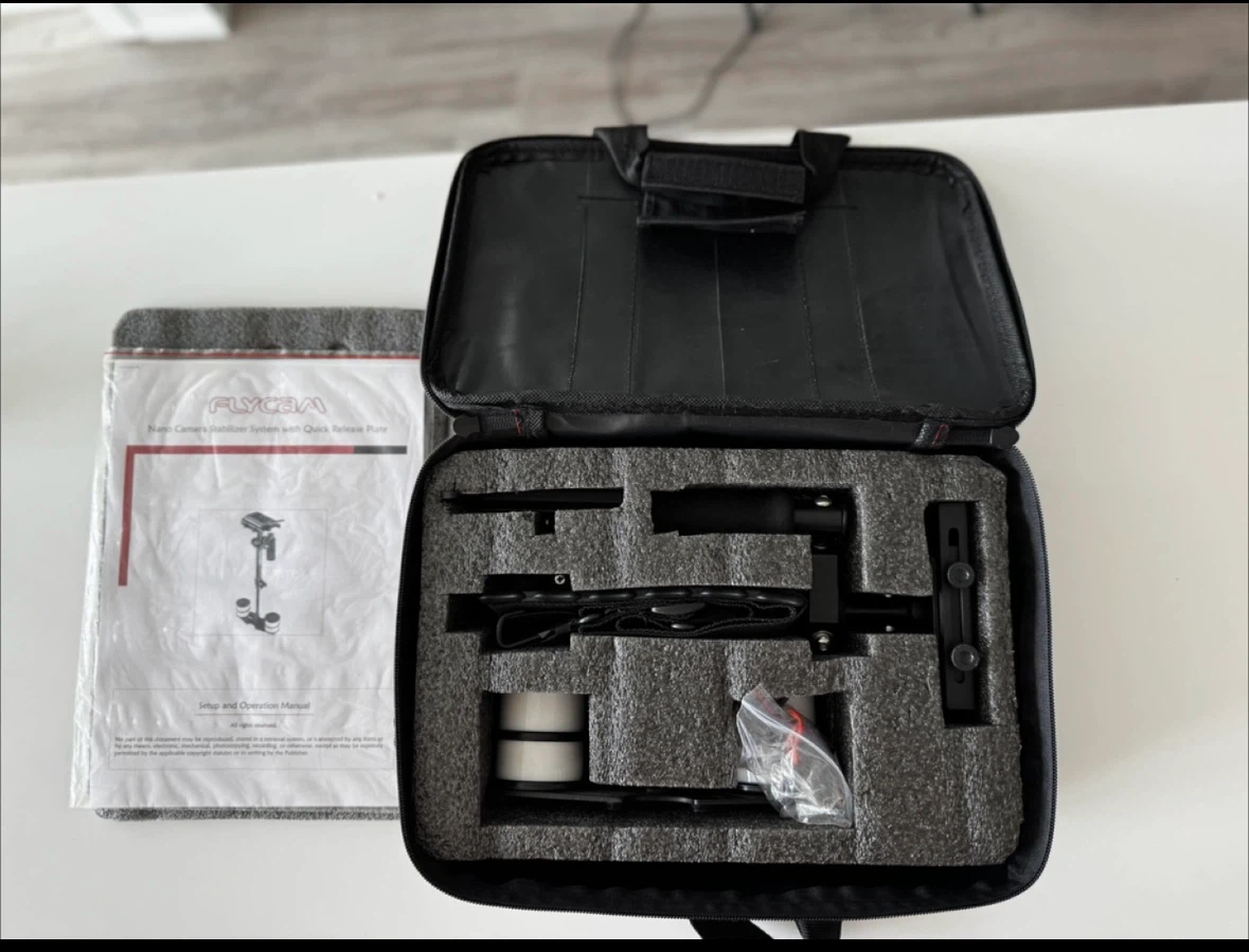FLYCAM Nano Camera Stabilizer System with Quick Release Plate