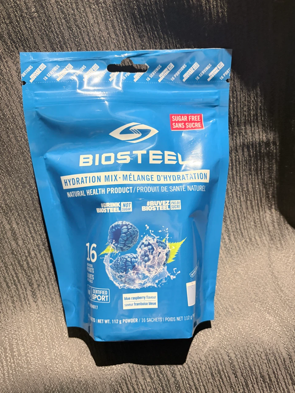 BioSteel Hydration Mix - Blue Raspberry - 16 Servings