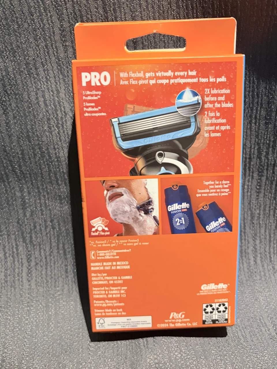 Gillette Fusion5 ProGlide Razor 2 Cartridges - photo 2