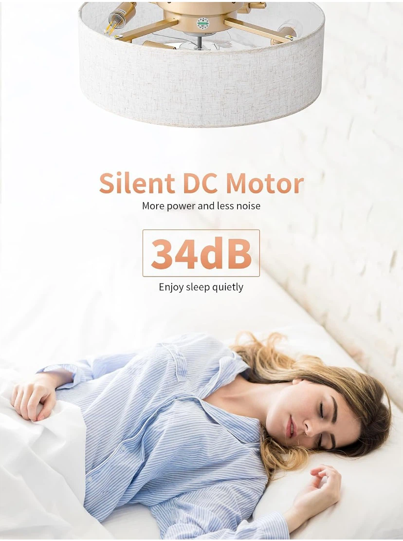 BNIB Boho Ceiling Fan With Lights and Remote - photo 3