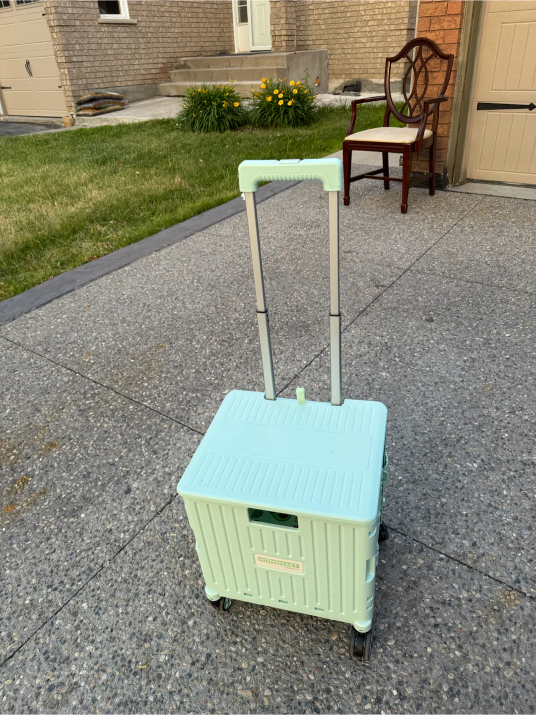 Kids carry on HOMESMART Collapsible Rolling Cart