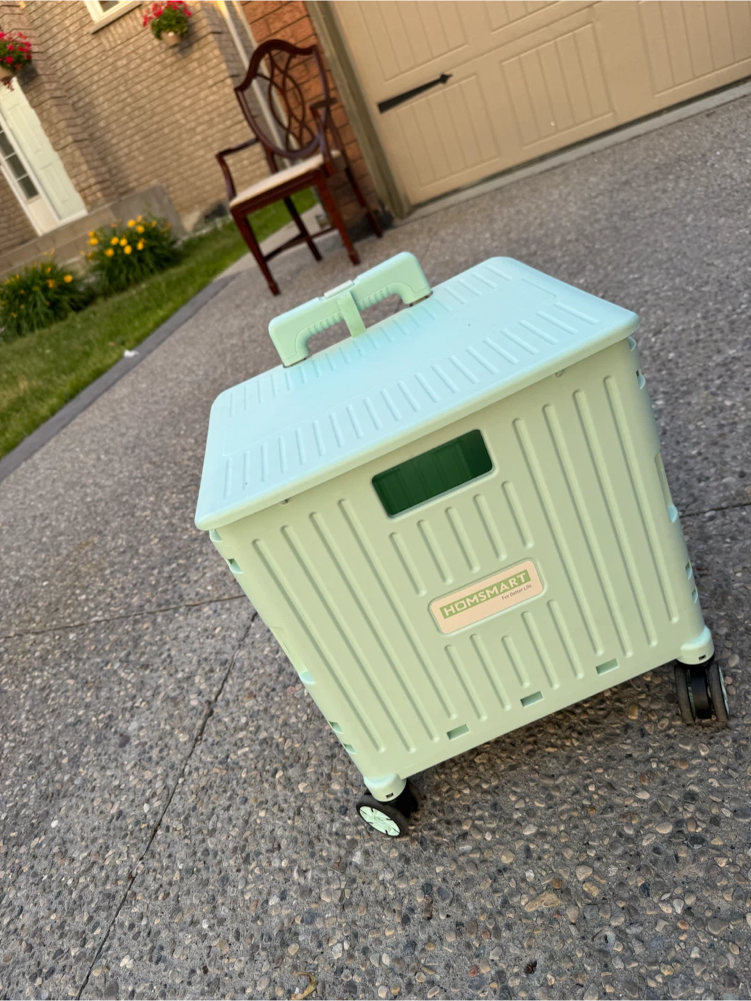 Kids carry on HOMESMART Collapsible Rolling Cart - photo 2