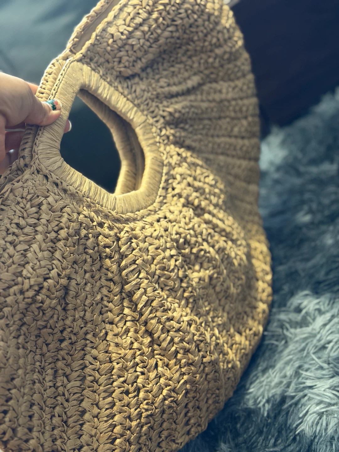 Straw Tote Bag - photo 2
