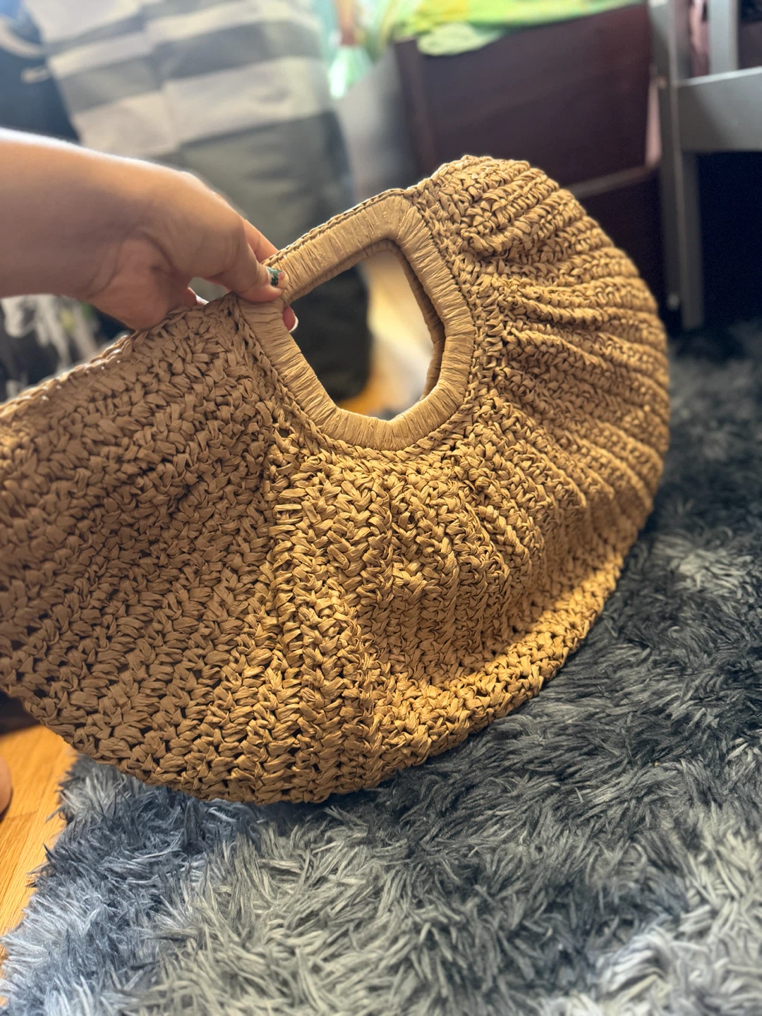 Straw Tote Bag - photo 4