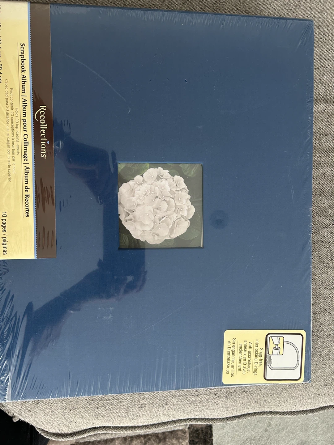 Recollections Scrapbook Album 12x12 Blue