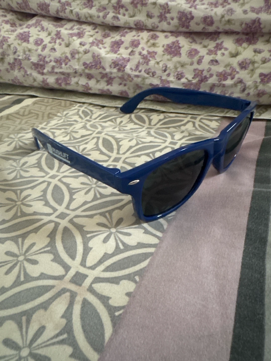 Blue Wayfarer Sunglasses