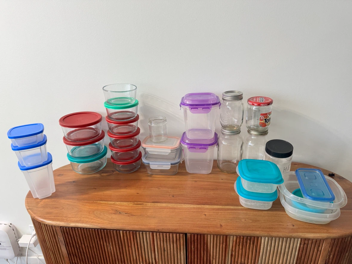 Assorted Food Storage Containers Bundle – Glass & Plastic - photo 2