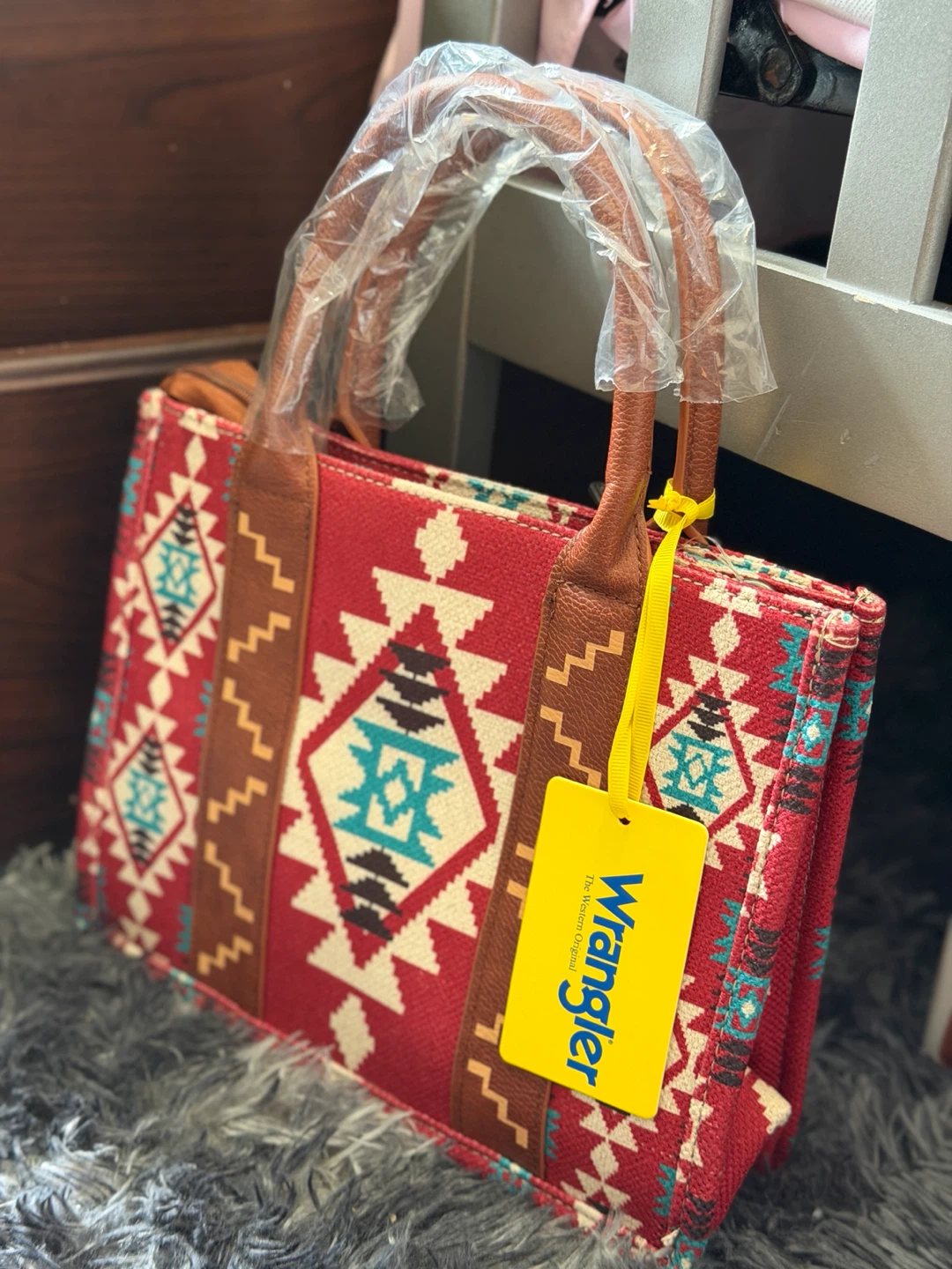 Wrangler Southwest Pattern Tote Bag - photo 3